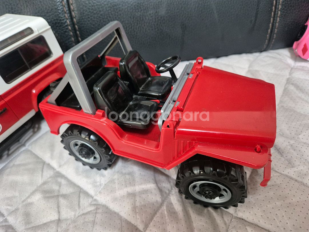 브루더] 랜드로버 소방차, 지프 세트--3