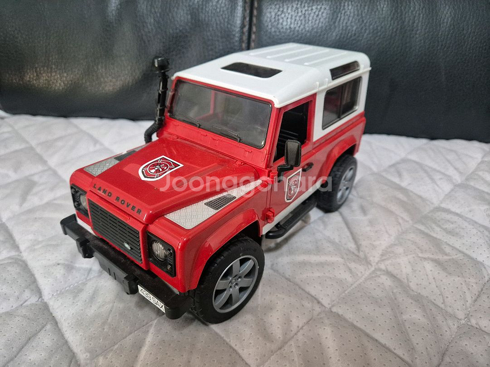 브루더] 랜드로버 소방차, 지프 세트--5