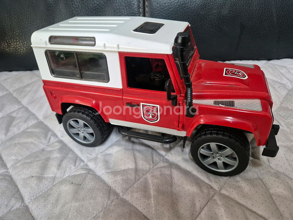 브루더] 랜드로버 소방차, 지프 세트--6