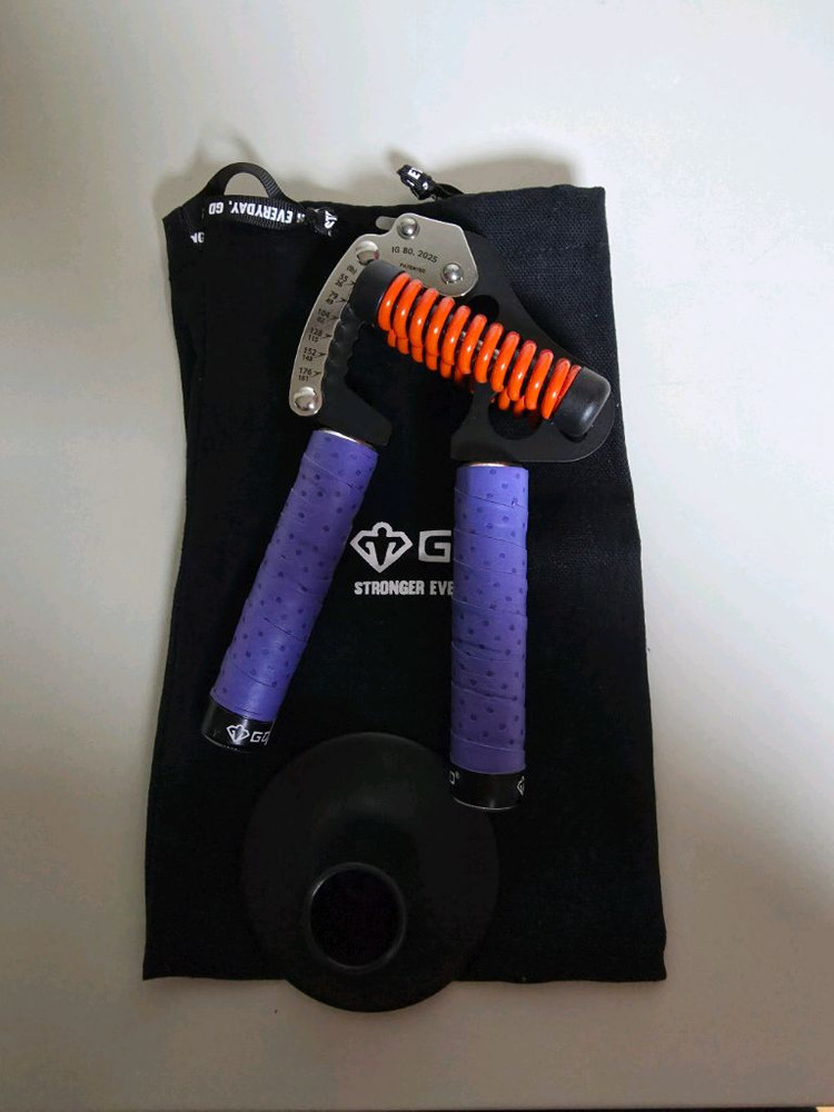 GD 아이언그립 12단계 악력기 (12-82kg 강도조절)--1