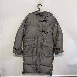 한섬 시스템 구스다운 롱패딩 66