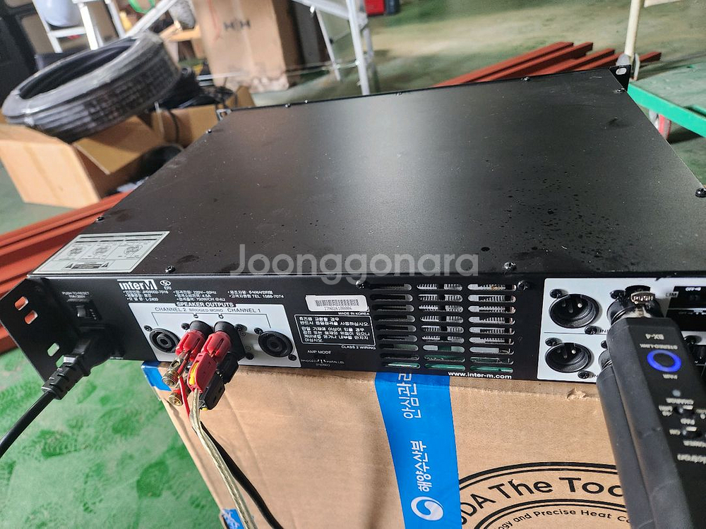 zeck cope15.3-2.2 스피커 1조와 인터엠 L2400 파워엠ㅍ, 팝니다--3