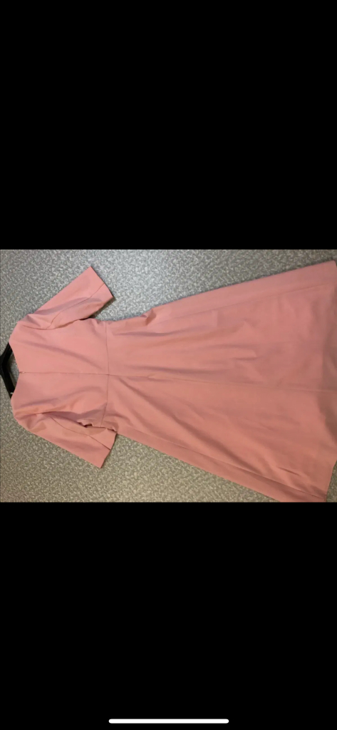 라밤바룸 블러셔 핑크 드레스 원피스 L 만삭 사진 플레어 A라인 웨딩촬영--8