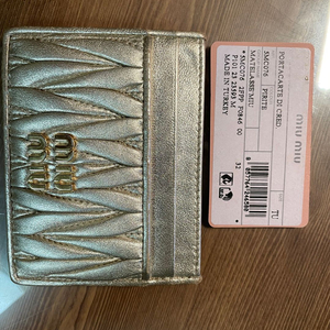 미우미우 마테라쎄 여성 카드지갑 5MC076 2FPP F0846 이미지