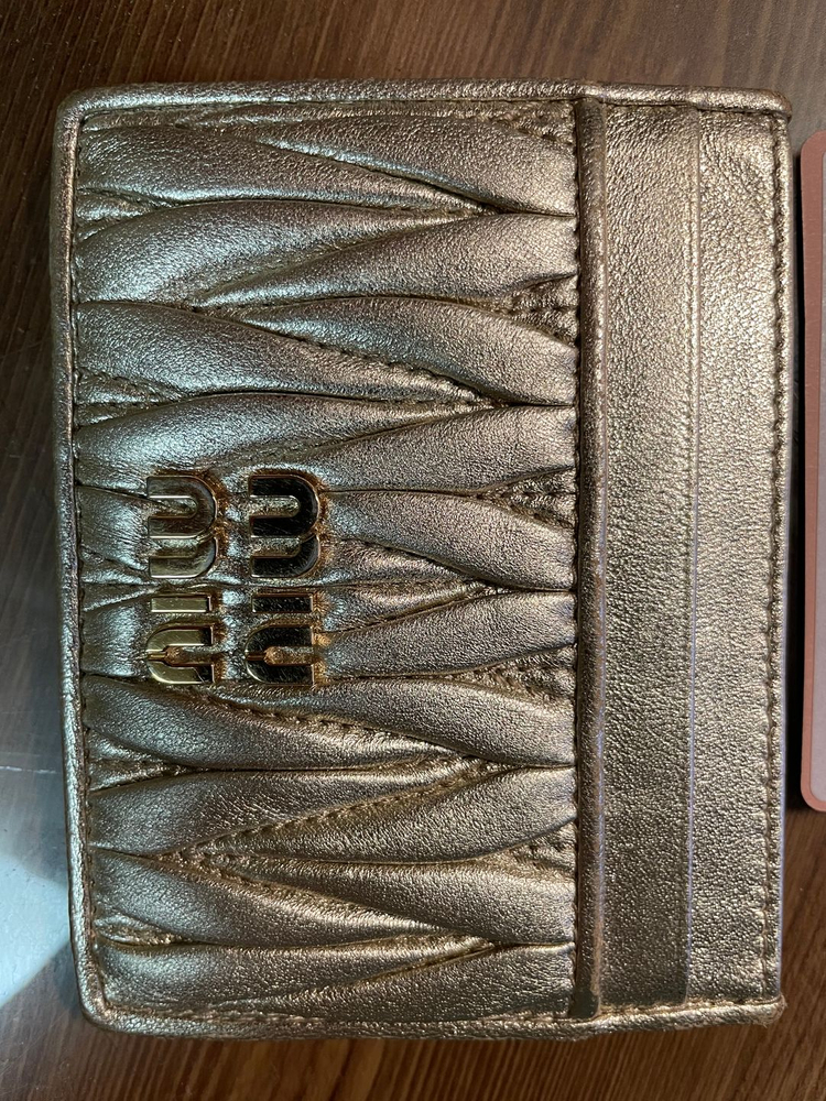 미우미우 마테라쎄 여성 카드지갑 5MC076 2FPP F0846 이미지