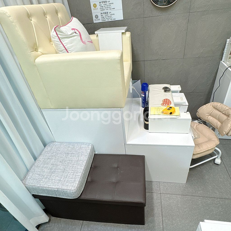 네일테이블 패디의자 네일시술대 중고네일가구 정리합니다--0