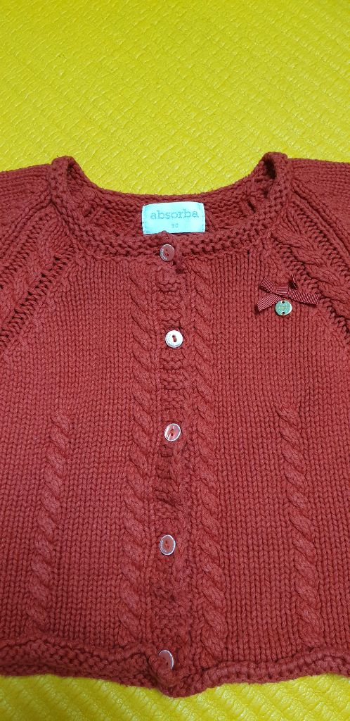 Absorba 아기 니트 가디건 90--6