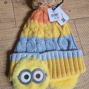 유아 일본 유니버셜스튜디오 정품 미니언즈 모자