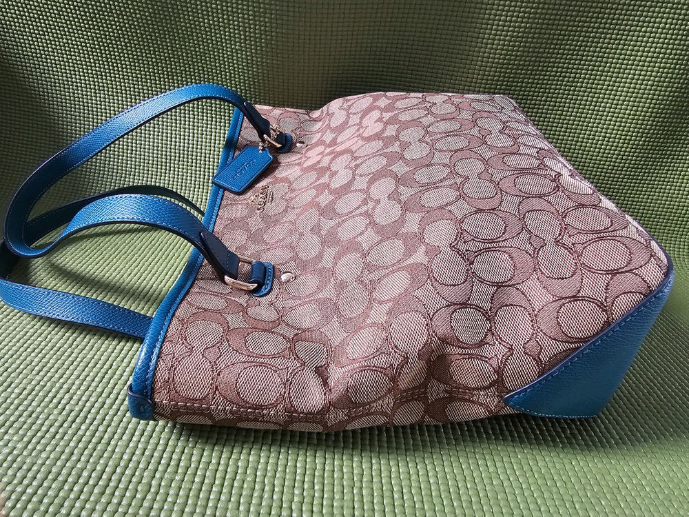 코치 시그니처 토트백--4