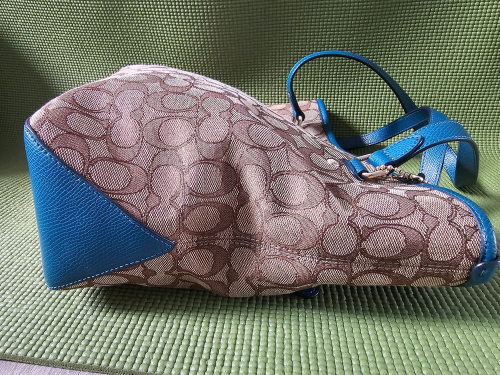 코치 시그니처 토트백--6