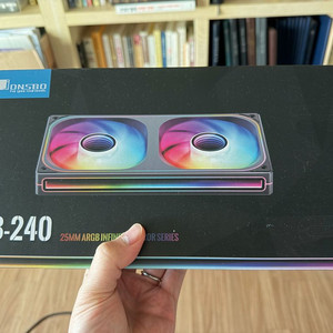 JONSBO ZB-240 ARGB 리버스 블랙 팝니다 이미지