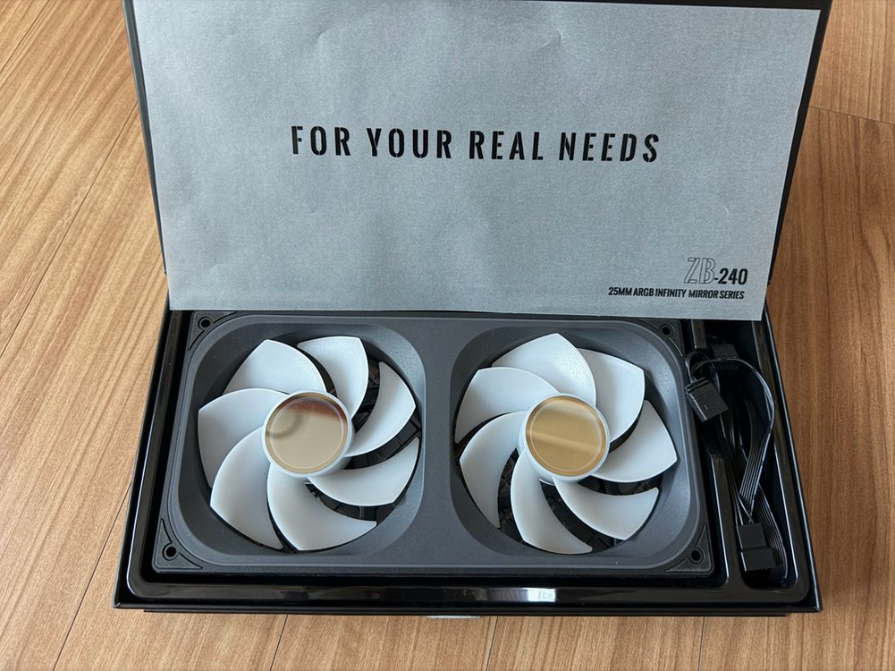 JONSBO ZB-240 ARGB 리버스 블랙 팝니다 이미지