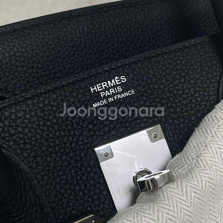 에르메스 버킨30 블랙은장 급처해요--7