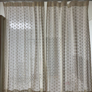 레이스 커튼 세트
