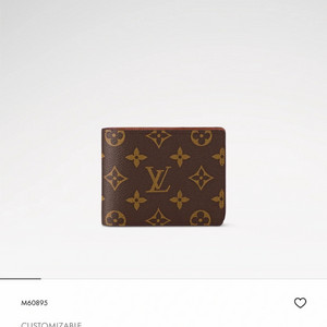 루이비통 모노그램 반지갑 남성지갑