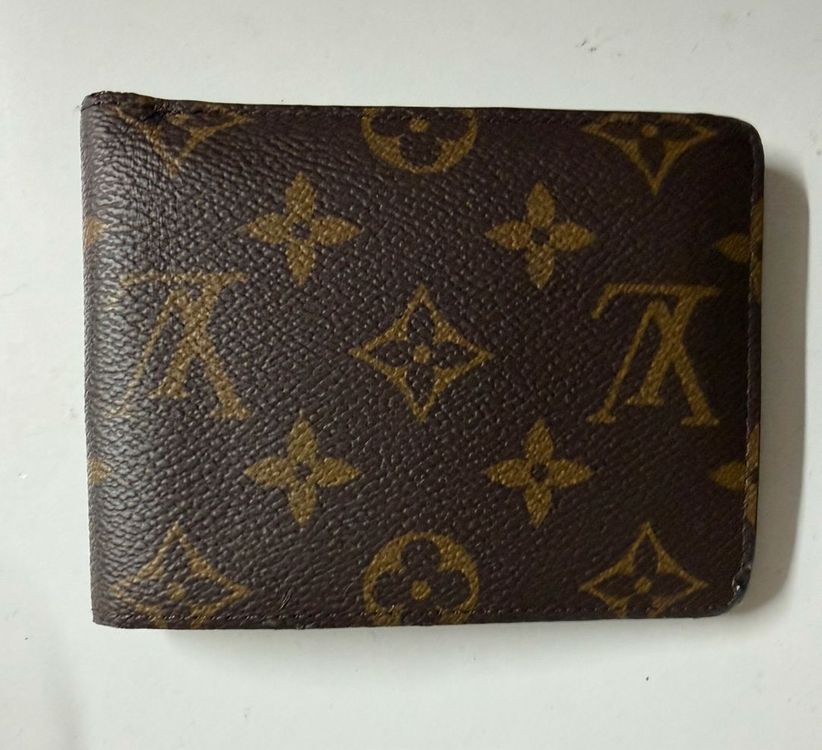 루이비통 모노그램 반지갑 남성지갑--1
