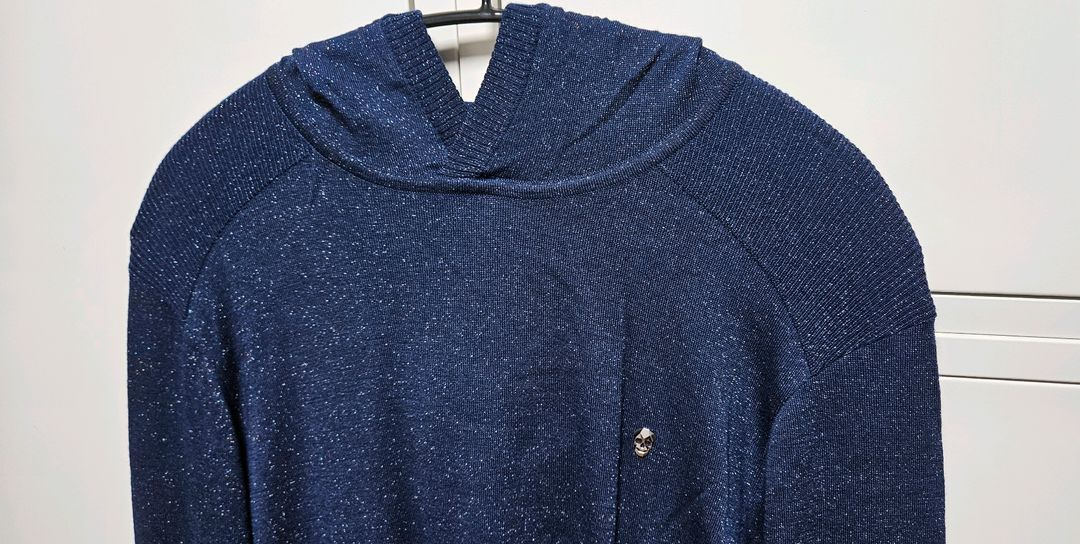 어메이징크리 후드 니트 L--1