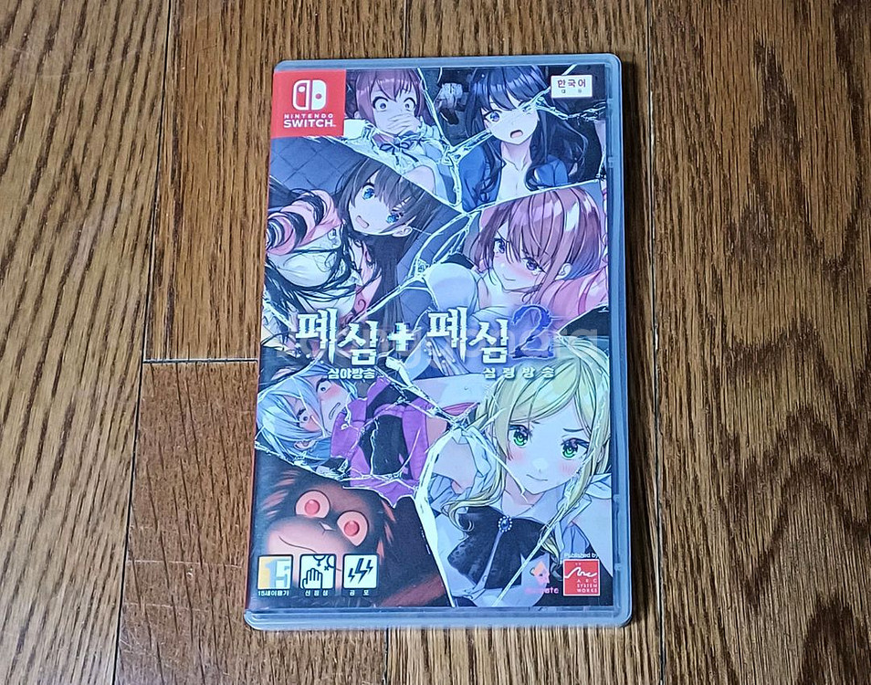 닌텐도 스위치칩 스위치 폐심1 + 폐심2 합본팩 심령방송 컬렉션 팝니다. Nintendo Switch--0