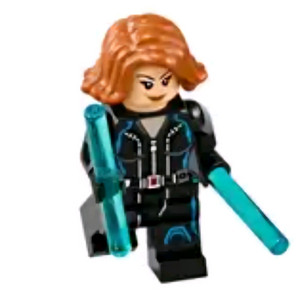 (새제품) 레고 마블 어벤져스 시빌 워 블랙 위도우 미니피규어 76050