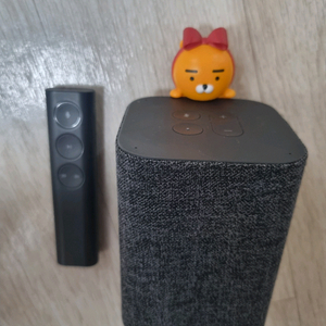 헤이 카카오 미니 AI 스피커+리본라이언 피규어+리모콘