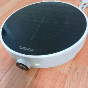 퀸나 인덕션1구 화이트 깔끔해요.( 대전직거래)