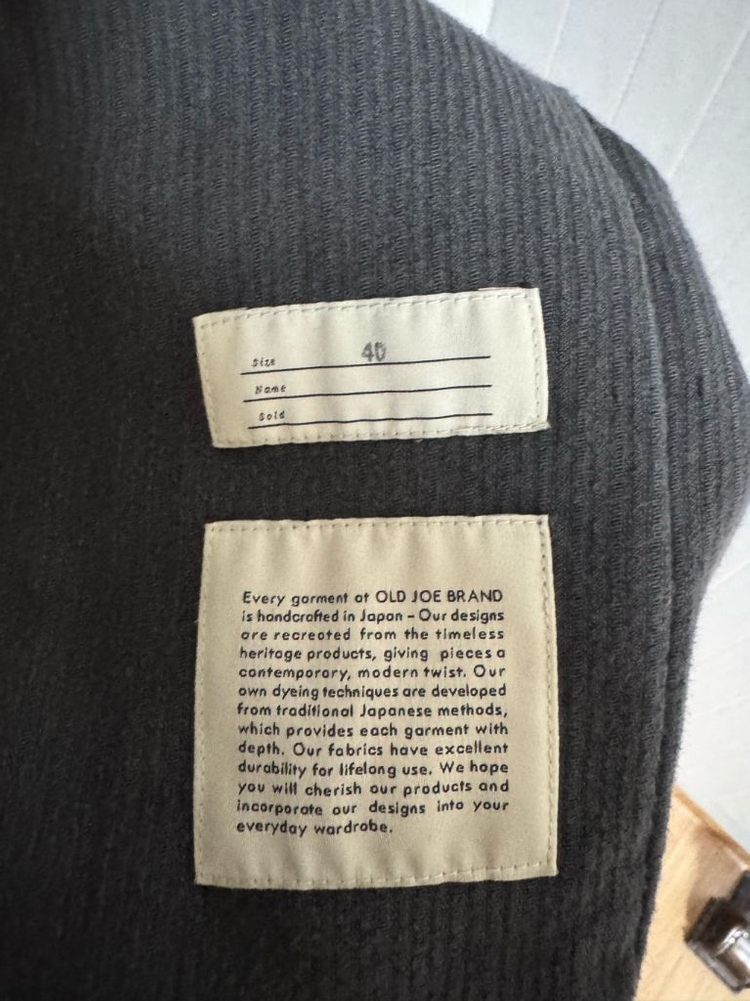 Old Joe Corduroy Army Warp Coat 40 올드조 이미지