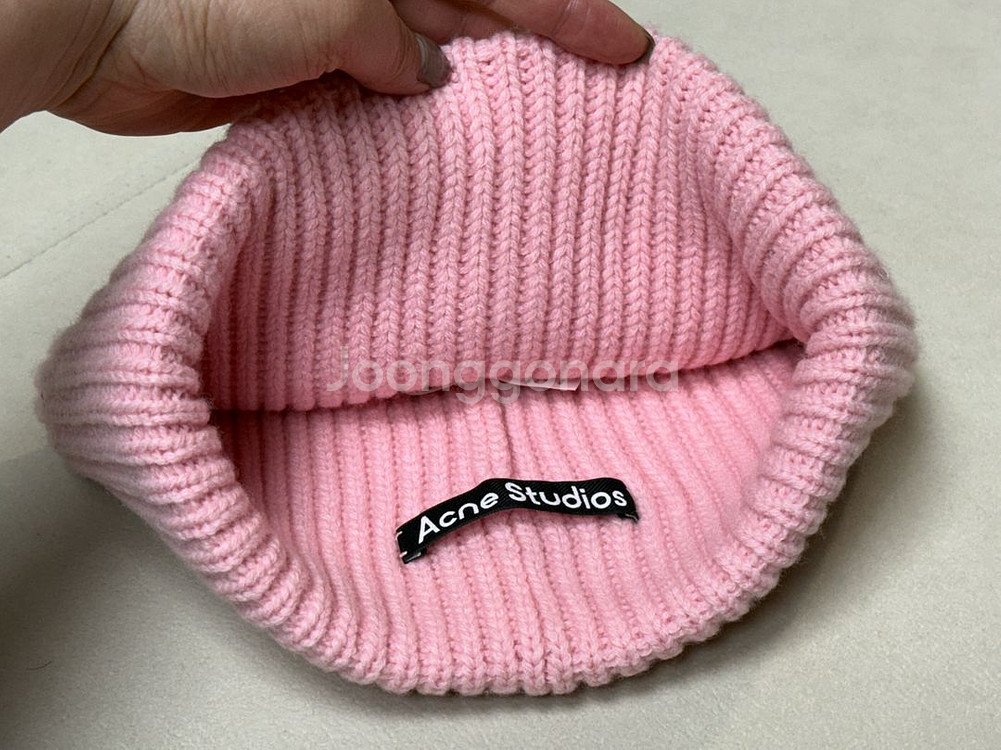 새상품)아크네스튜디오 팬시 페이스 비니--9