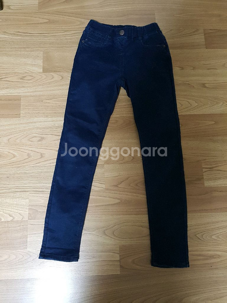 유솔밴딩본딩겨울청바지170호+청플리츠치마반바지170호--0