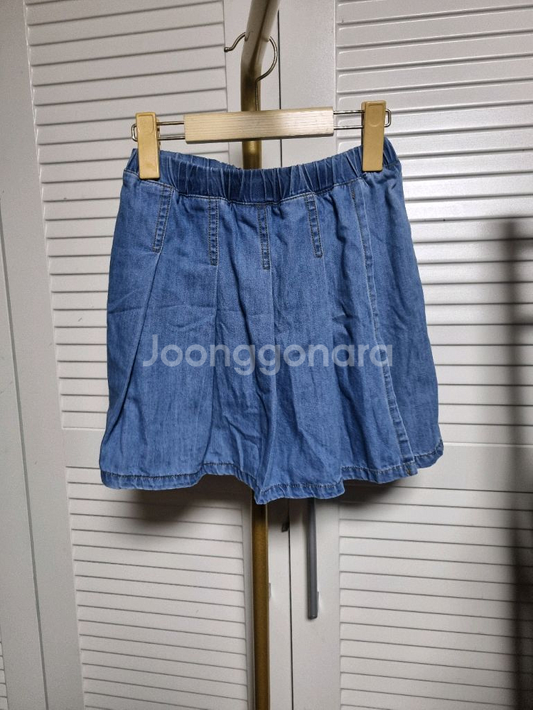 유솔밴딩본딩겨울청바지170호+청플리츠치마반바지170호--1