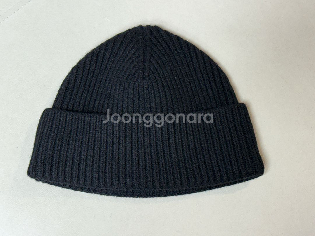 새상품)아미 하트 로고 블랙 비니--5