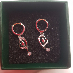 하트 모티브 귀걸이14k