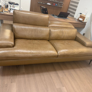 까사미아 뉴테라모 가죽 소파 3인용 팝니다