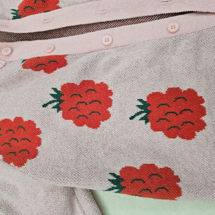 타이니코튼 딸기 바디수트 18m 이미지