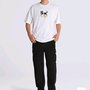 Vans 코듀로이 카고 바지 블랙 32