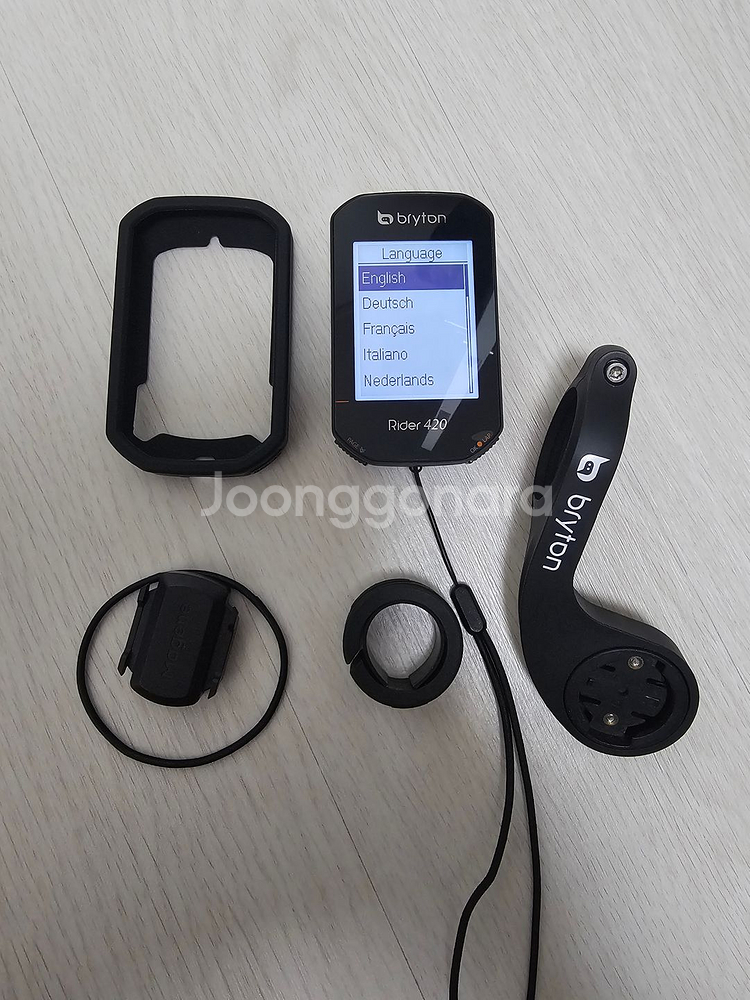 브라이튼 420 + 실리콘 케이스 + 마진 케이던스 센서--0