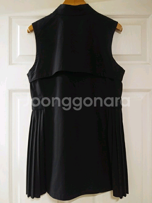 볼빅 여성 플리츠 롱 베스트--4