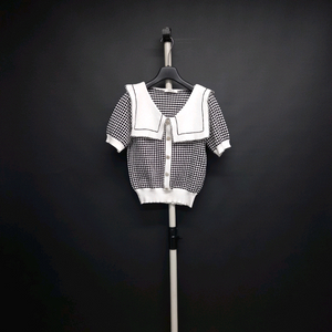 에고이스트 춘하 숏 니트블라우스 F 33-55