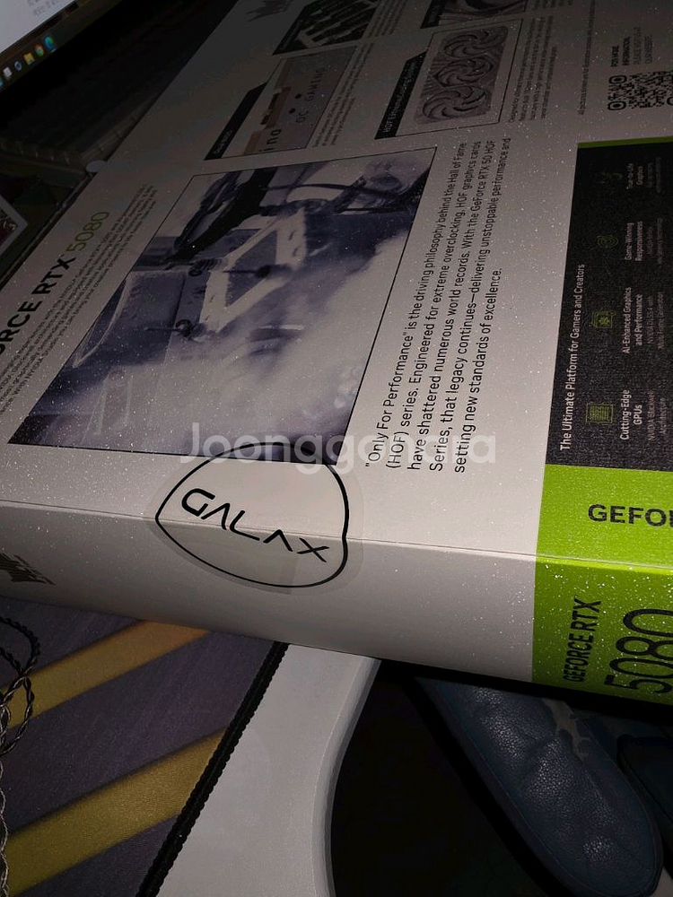 9800x3d rtx 5080 hof 신품 판매합니다--6