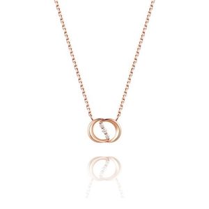 스톤헨지 작은달 DAL 14k 목걸이 SA24A61T