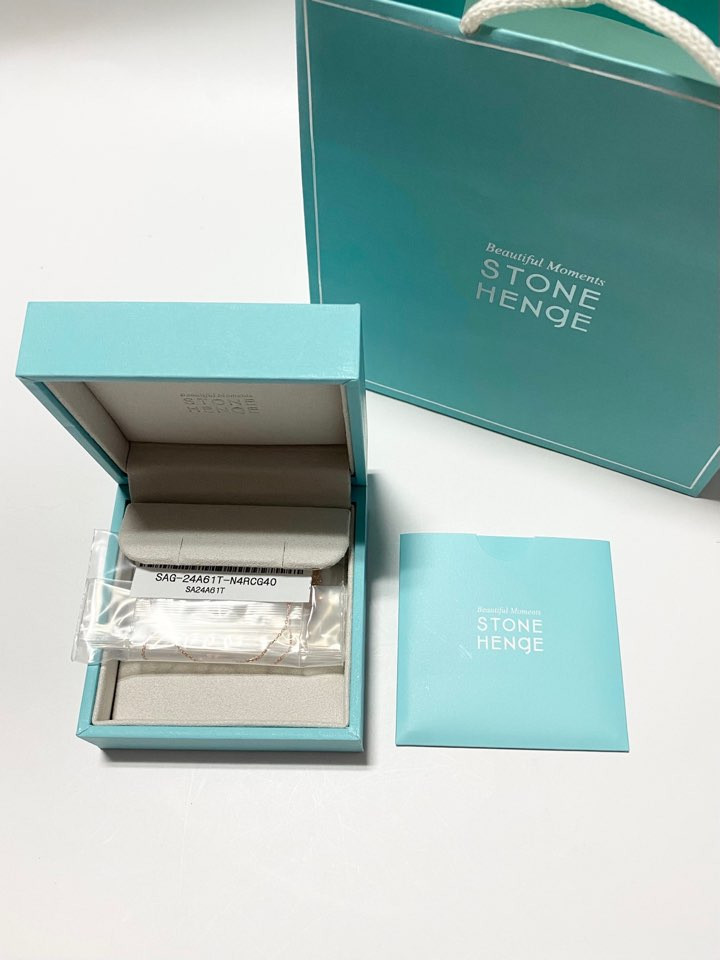 스톤헨지 작은달 DAL 14k 목걸이 SA24A61T 이미지