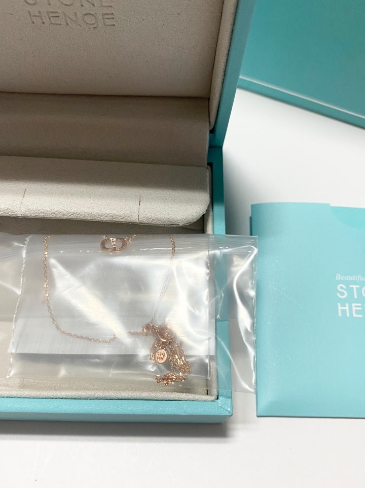 스톤헨지 작은달 DAL 14k 목걸이 SA24A61T 이미지