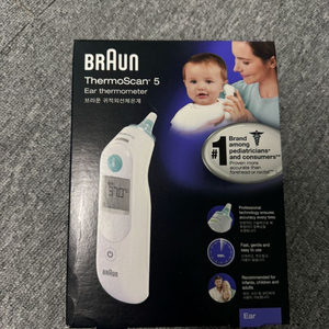 브라운 체온계 써모스캔5 새상품(IRT6030)