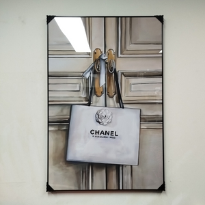 샤넬 가방 신발 구두 운동화 그림액자 그림 액자 팝아트 인테리어소품 명품그림 명품액자 꽃 인테리어 유화 해바라기