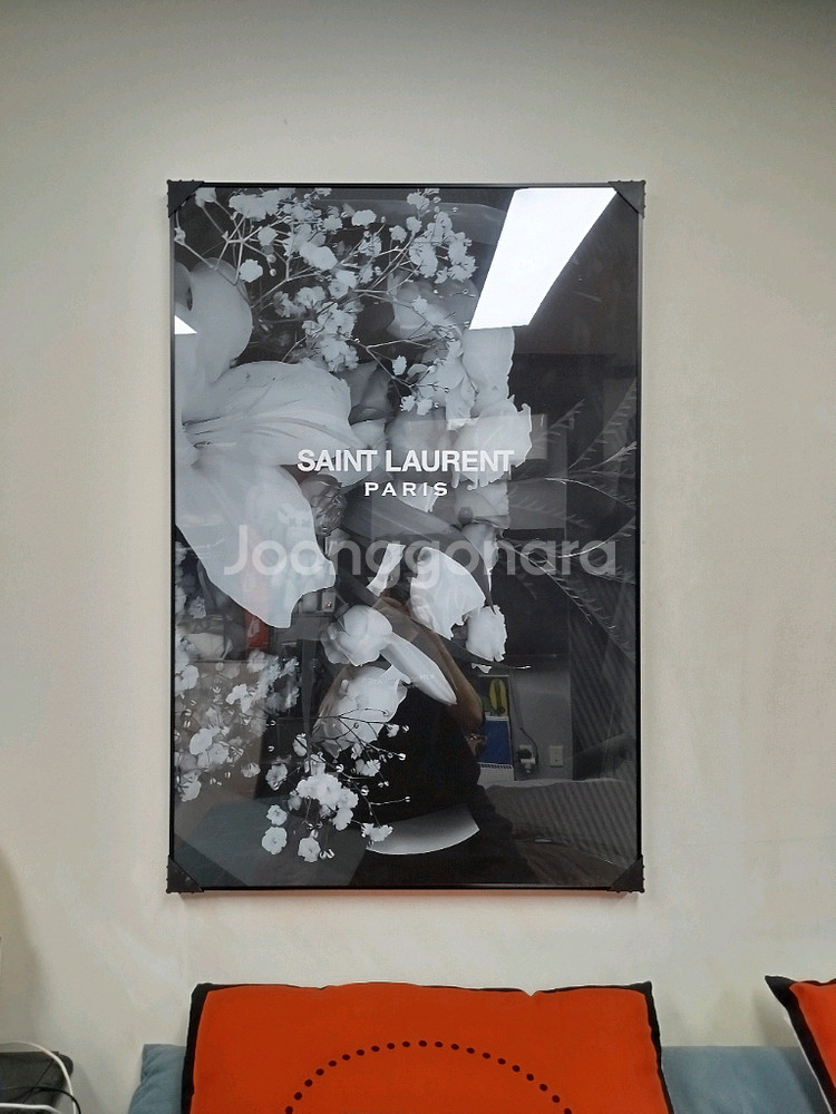 생로랑 입생로랑 ysl 샤넬 백 그림액자 그림 액자 팝아트 인테리어소품 명품그림 명품액자 꽃 인테리어 유화 해바라기--7