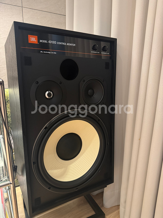 JBL 4312g 모니터 스피커2개 (외 앰프등)--3