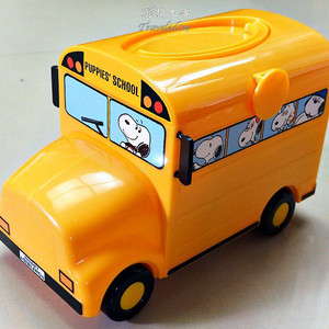 [유니버셜 스튜디오] 스누피 스쿨버스 스낵박스