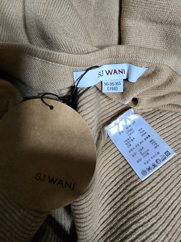(새상품)sj wani(손정완)슬리브원피스+풀오버니트66 이미지