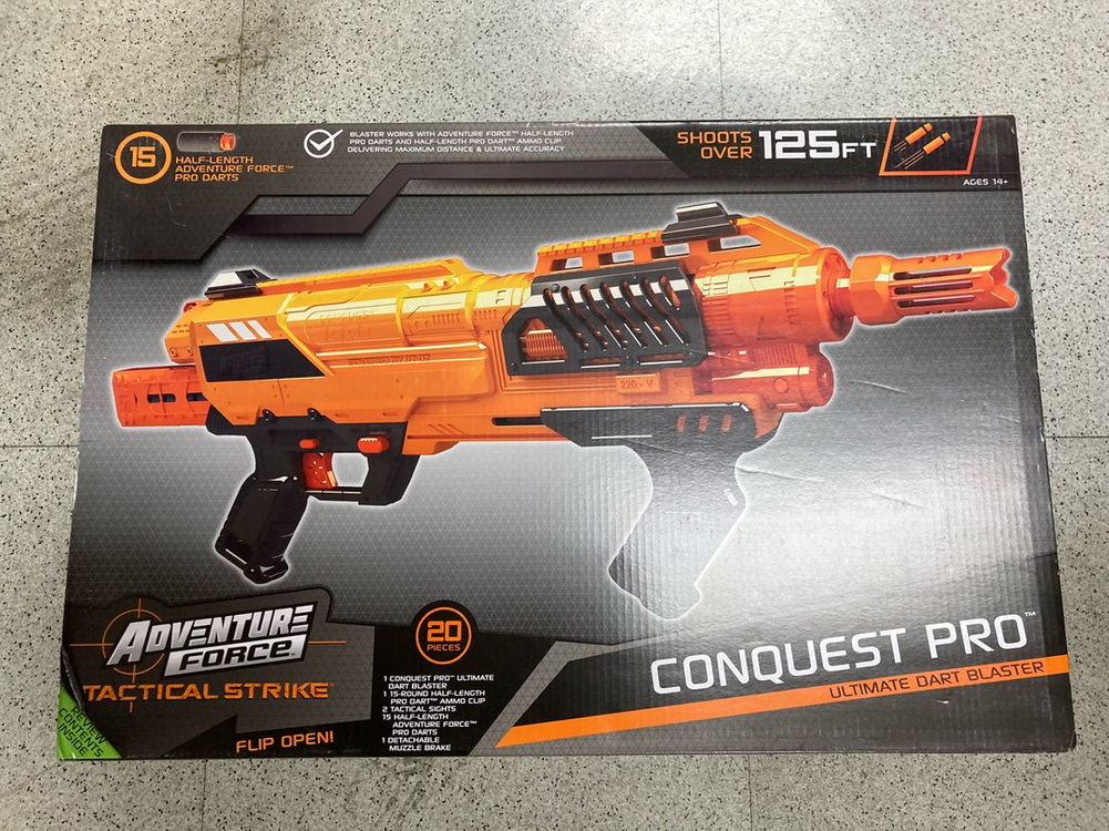 다트존 어드벤쳐포스 콘퀘스트 프로 하프다트 너프건 (새제품)--0