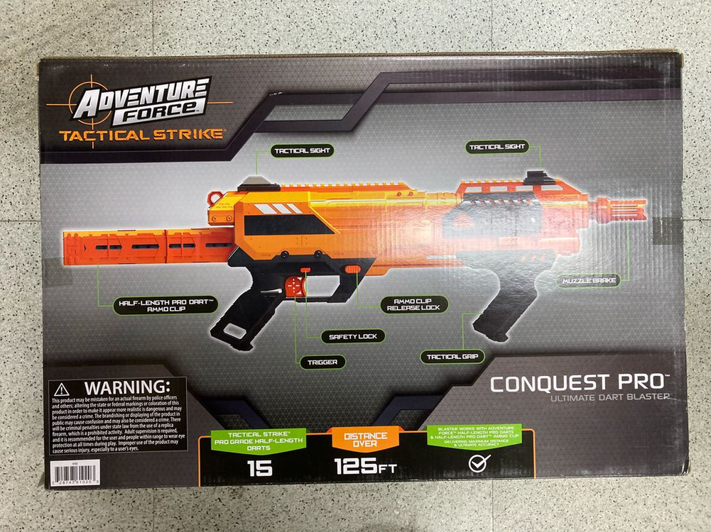 다트존 어드벤쳐포스 콘퀘스트 프로 하프다트 너프건 (새제품)--1