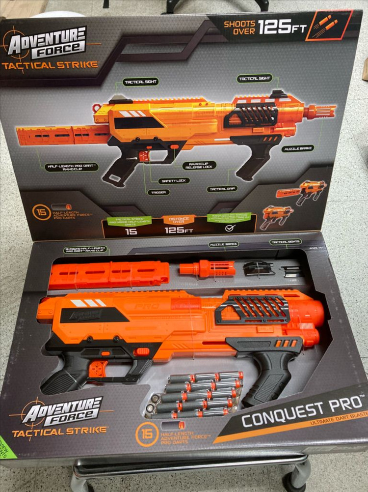 다트존 어드벤쳐포스 콘퀘스트 프로 하프다트 너프건 (새제품)--2